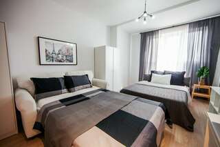 Апарт-отель Первый Лиговский Санкт-Петербург Двухуровневый четырехместный номер-1