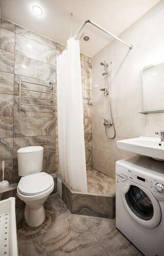 Апарт-отель Первый Лиговский Санкт-Петербург Двухуровневый четырехместный номер-9